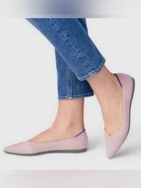 Rothy’s Lilac Pointed Flats